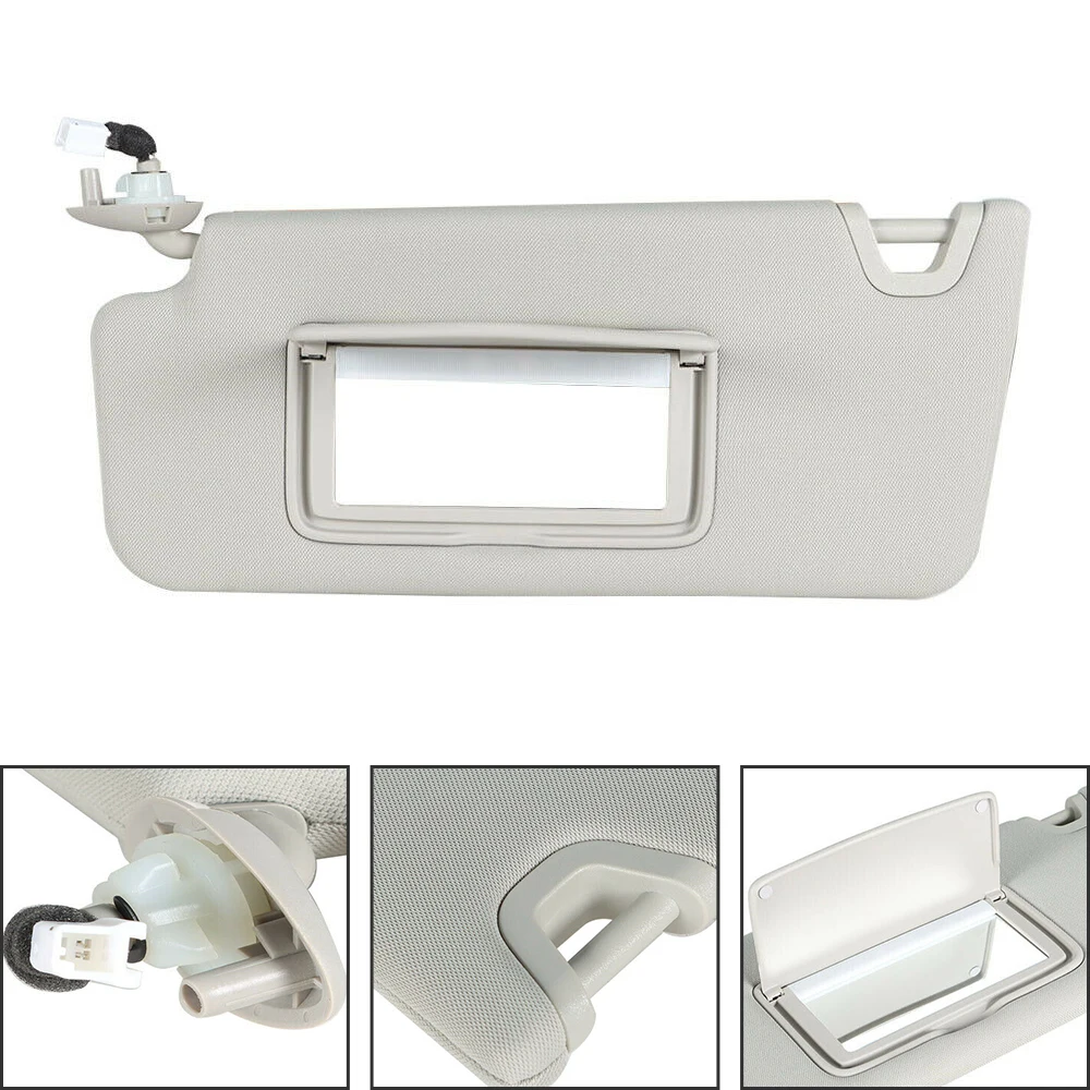 

Mayitr 1pc Automobile Sun Visor Durable Plastic Driver Side Shield Shade Car Accessories For Honda 2008-2011