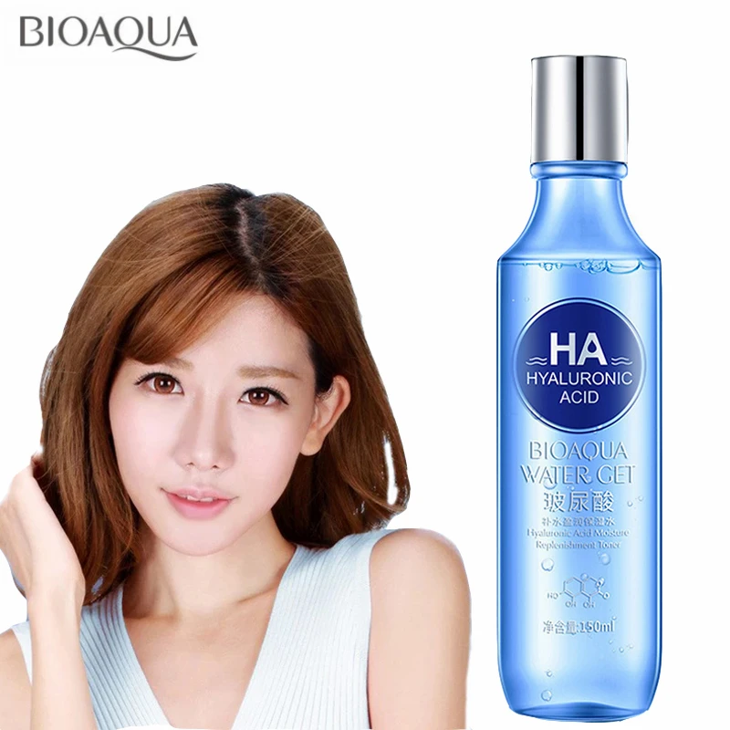 

BIOAQUA Hyaluronic Acid Moisturizing Toner Face Toners Skin Care Hydrating Whitening Oil-Control Acne Treatment Beauty Face Care