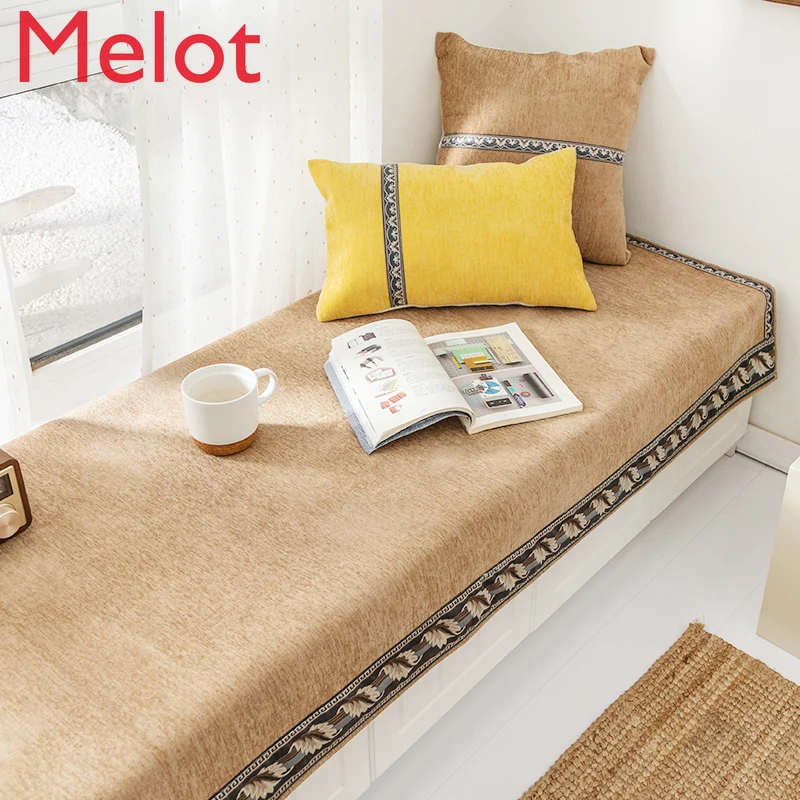 Offerte Semplice Camera Da Letto In Ciniglia Cuscino Per Finestra Cuscino Sporgente Cuscino Tatami Coperta Personalizzazione Zerbino Tappetino Nella Stanza