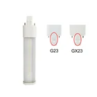 2 шт GX23 светодиодный ные лампы 5 Вт светодиодный кие лампы SMD 2835 прожсветильник Тор 360 градусов теплый белыйхолодный белый 2Pin GX23 светодиодные лампы