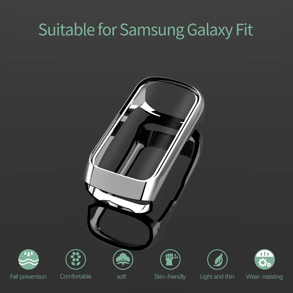 Защитный чехол для samsung Galaxy Fit SM-R370, Смарт-часы, ультра-тонкий мягкий ТПУ чехол, сменная пленка, защитная оболочка, 19Aug