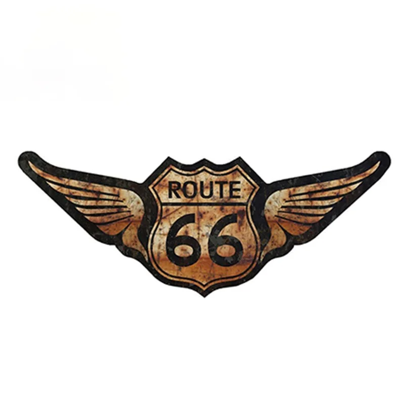 Водонепроницаемый Аксессуар Rat Rod US Highway Route 66 виниловые наклейки на машину Decal 15 см