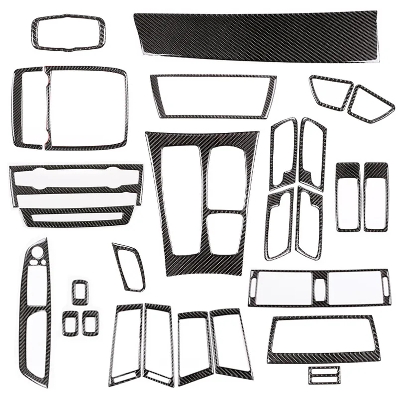 Внутренняя крышка переключения передач из углеродного волокна для автомобиля