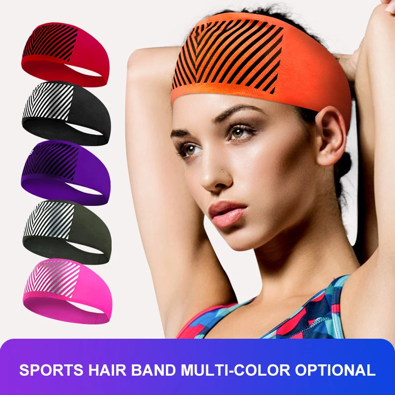 

CHAOBA 1pcs Professional Sports Headband Sports Hygroscopic Headband Unisex Breathable Yoga Dance Fitness Antiperspirant Belt