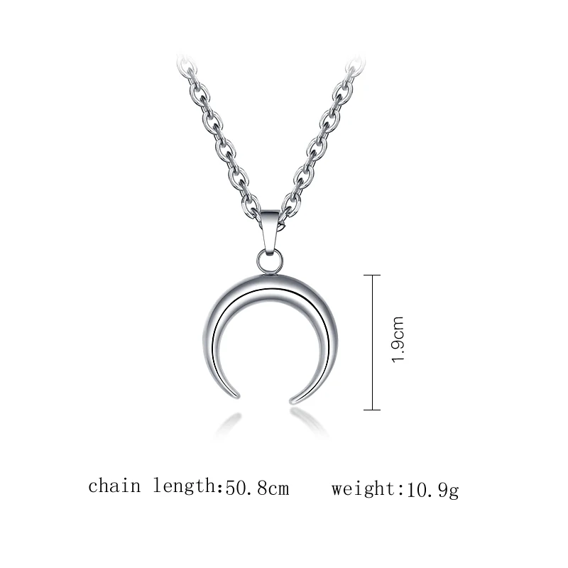 Лидер продаж ожерелья из нержавеющей стали для девочек модное свежее простое