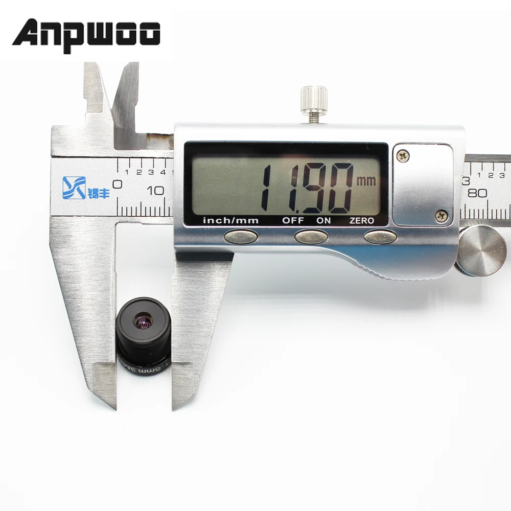 ANPWOO 2 8 мм 1 3 6 CCTV объектив F2.0 M12 * 0 5 широкоугольный рыбий глаз крепление совместимый