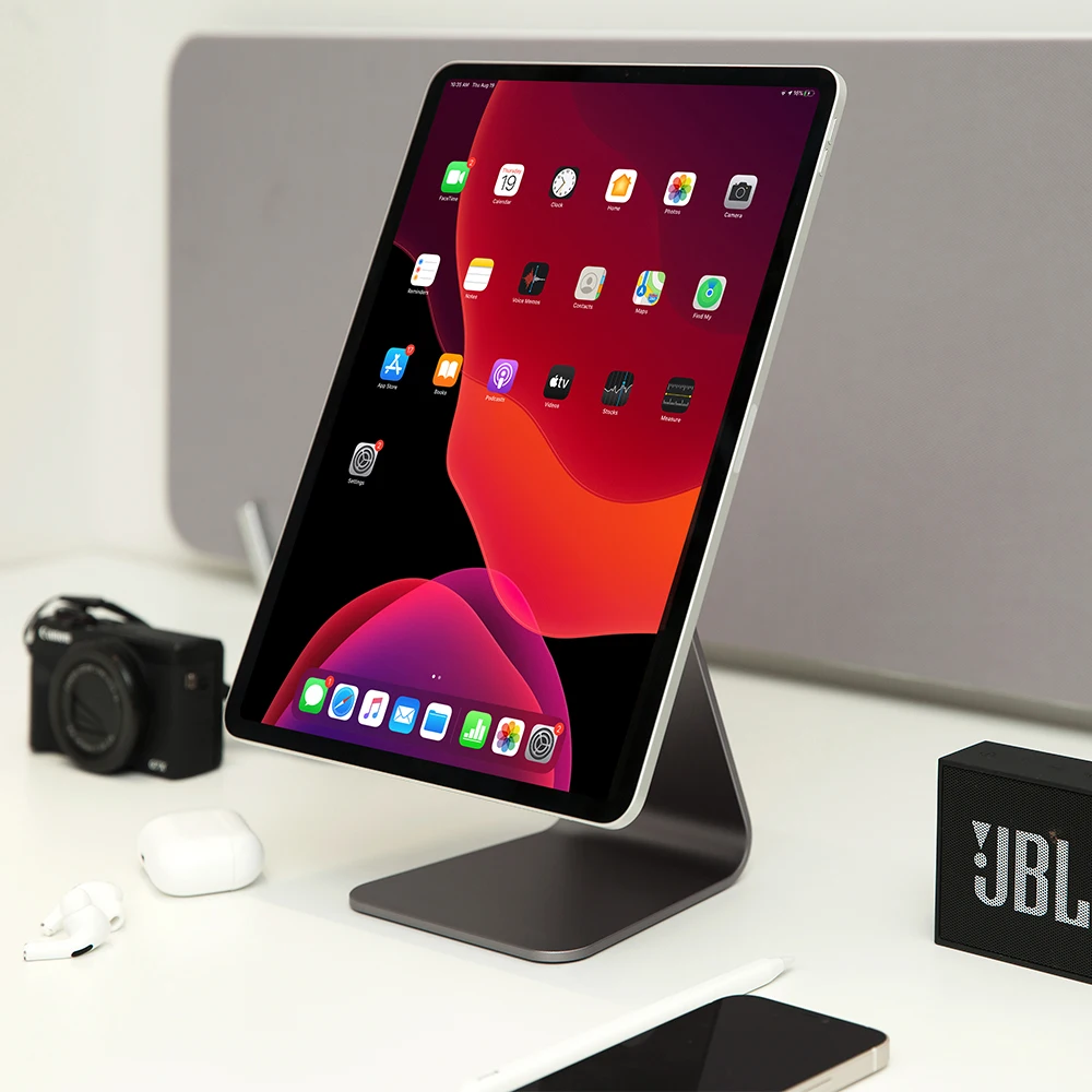 Фото iPad Magnetic Stand Aluminum Bracket For 360° Rotation Tablet Holder Pro 12.9/11 Inch Air Компьютеры и офис iPad Magnetic Stand Aluminum Bracket For 360° Rotation Tablet Holder Pro 12.9/11 Inch Air Компьютеры и офис