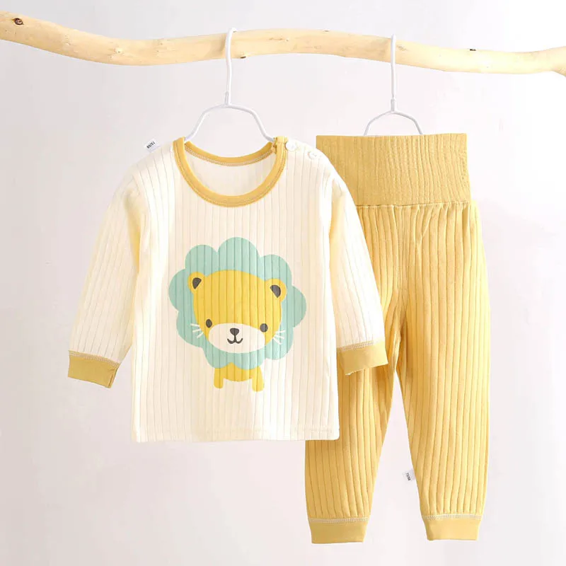 

Kid Clothes Sleepwear Baby Girl Spring Cotton Sets Children Homewear Pajamas for Boy Pyjamas Kids Nightwear 2-13Y teenage jacket