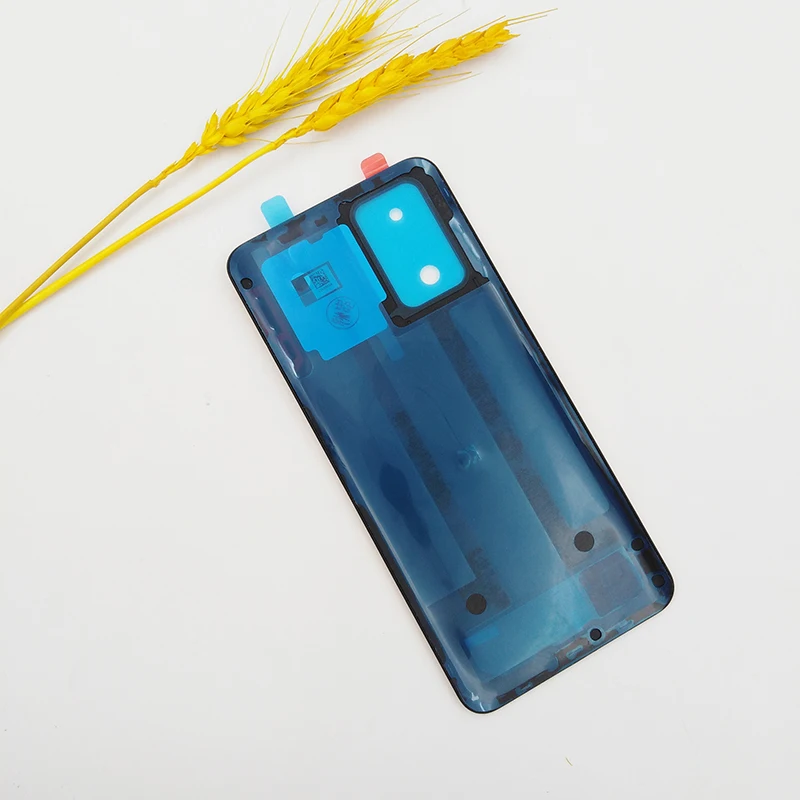 new back battery cover for oppo realme gt housing cover door phone rear case for realme gt rmx2202 repair replacement partslogo free global shipping