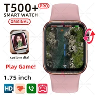 smartwatch t500pro game smart watch men bluetooth heart rate dial call womens watches pk iwo 12 x8 x16 hw16 w66 fk99 pro plus