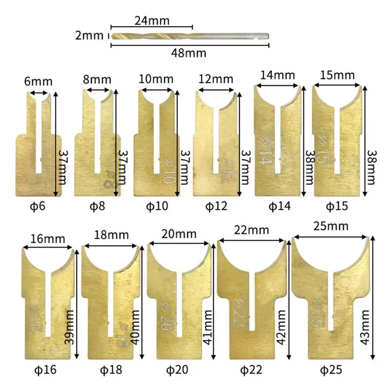 Набор сверл для деревообработки комплект из 16 твердосплавных насадок с