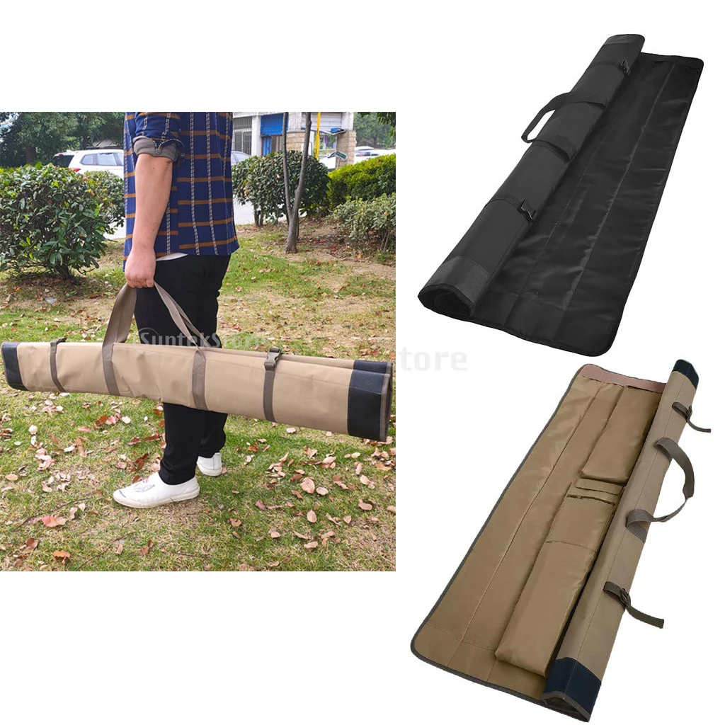 Чехол для удочки Oxford Roll Up 600D органайзер дорожная сумка переноски 4 шт. переноска