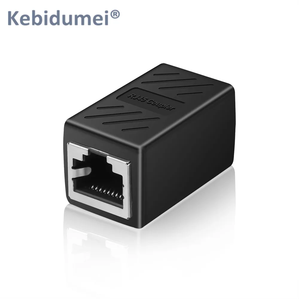 Соединитель RJ45 для сетевого кабеля Cat6A/Cat6/Cat5e Ethernet соединитель удлинитель