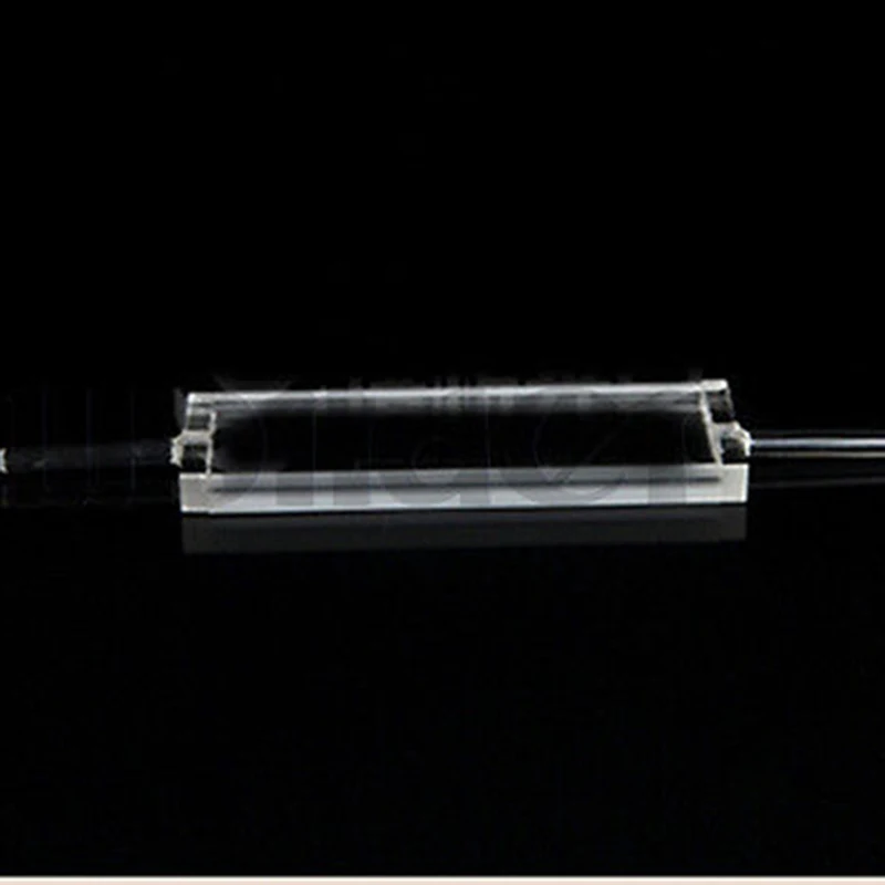 1320ul 1 мм длина пути кварцевый элемент потока Cuvette со стеклянной трубкой
