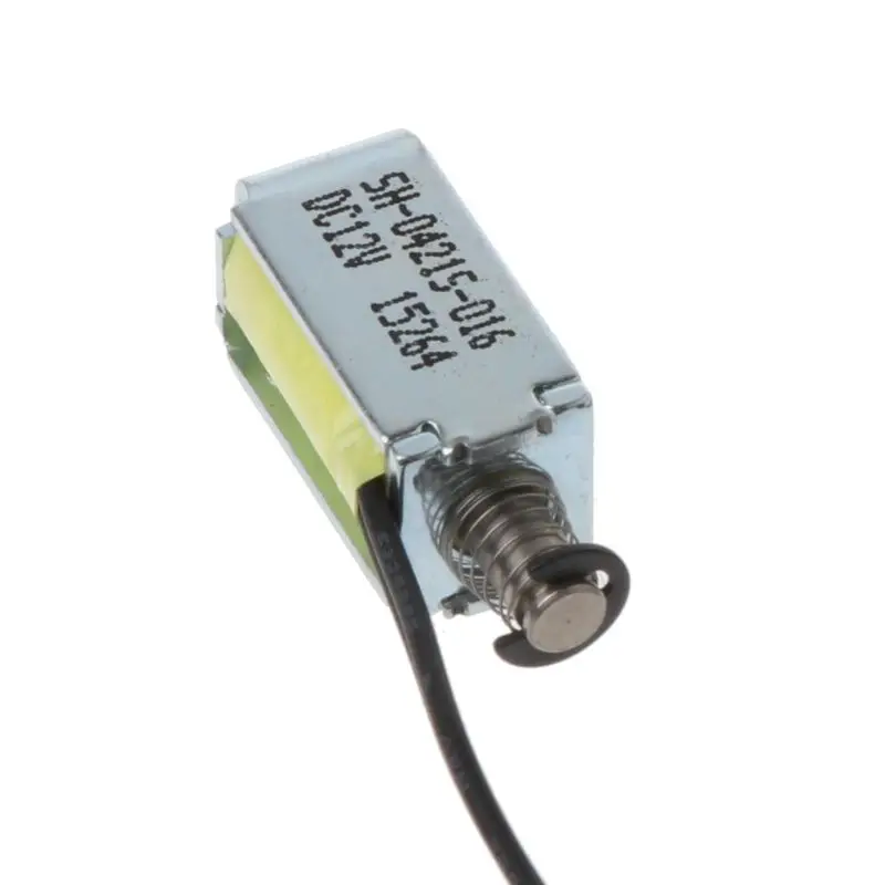 Микро Мини электромагнитный клапан Электромагнит открытая рама DC 12V нажимной