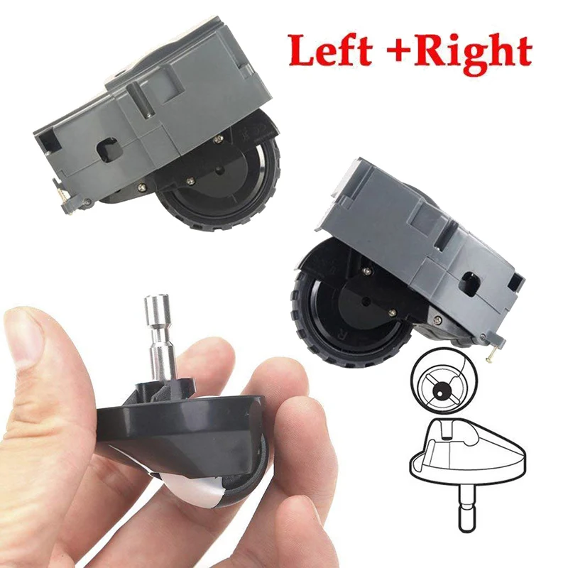 Left & Right Caster Wheel For Roomba IRobot 980 890 880 860 805 Vacuum Cleaner | Инструменты