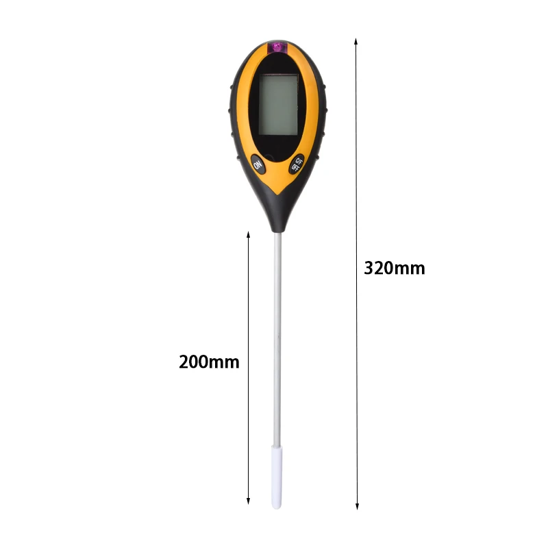 Цифровые инструменты для тестирования почвы измеритель 4 в 1 горшков садовых