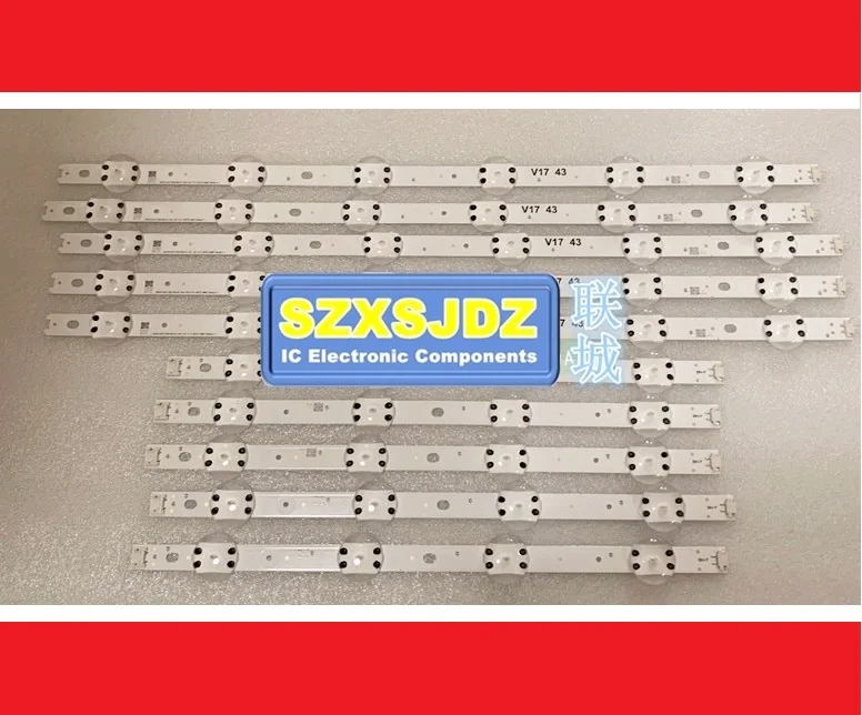 LED Backlight for LG LC430DQE(FLM1) SUNG WEI 55V0 E74739 94V-0 43&quot V17 art3 2867 TV 43LJ614V 43LV340C 43UJ670V 43UJ6565 43UF6500 |