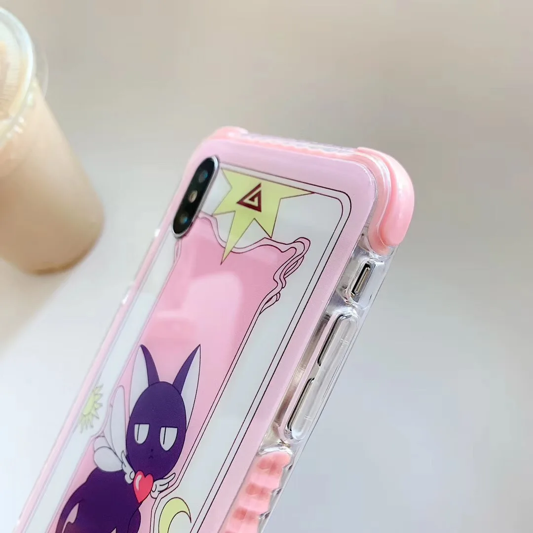 Роскошный глянцевый чехол для iPhone 6 s 7 8 Plus X XS MAX XR милый из углеродного волокна с