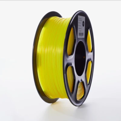 transparent yellow Нить для 3D-принтера Northcube Premium PLA 1,75 мм 1 кг рулон для 3D-принтера и 3d-ручки - Цвет: transparent yellow