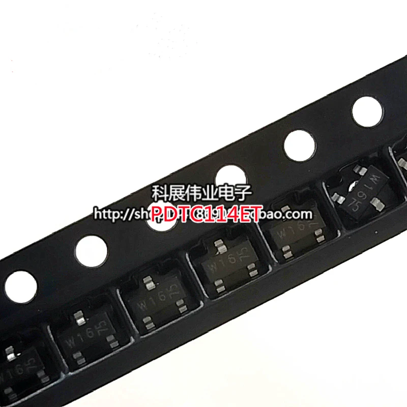 

10 шт. PDTC114ET W16 SOT-23 TRANS PREBIAS NPN 250MW TO236AB Новая фотография