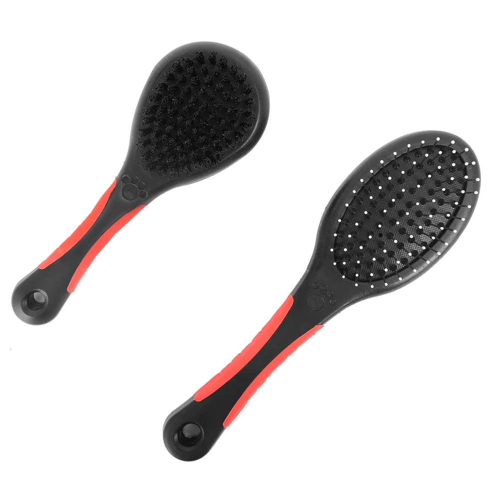 Расческа для груминга собак двухсторонняя многофункциональная Массажная щетка