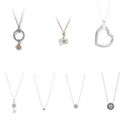 Ожерелье из серебра 925 пробы бесконечный узел