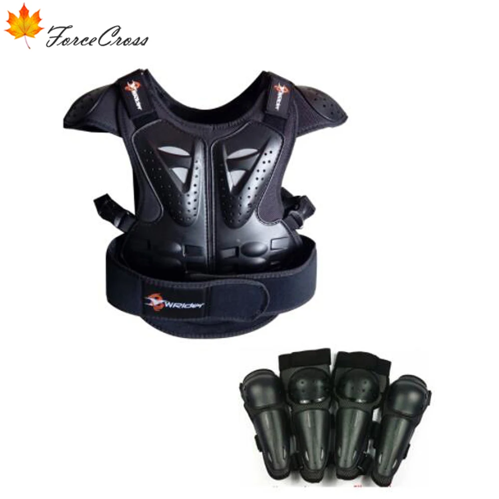 Детская броня для мотокросса жилет куртки костюмы гоночные MTB горные нарукавники