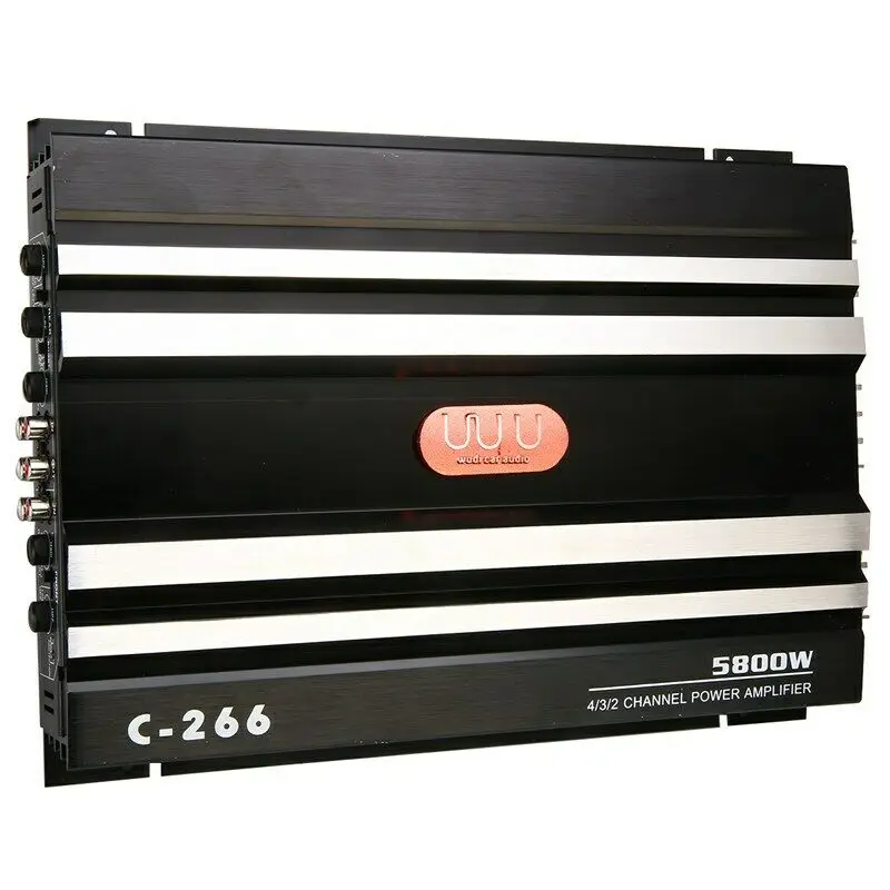 12V 5800W 4 канальный автомобильный усилитель Динамик Мощность аудио усилители