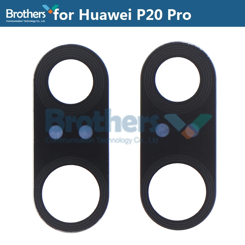 10 комплектов для задней камеры Huawei P20 Pro P20Pro стеклянный объектив HD крышка телефона