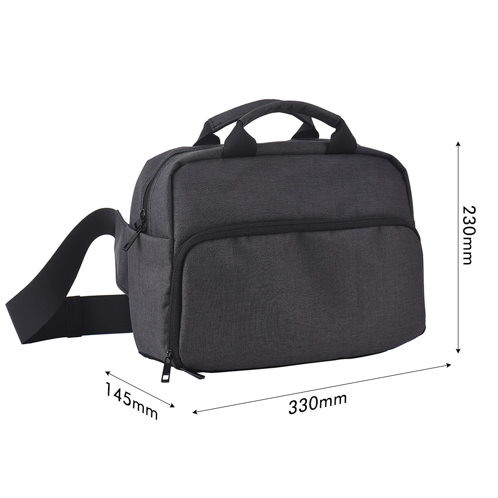 Водонепроницаемая сумка на плечо для камеры DSLR с USB-портом внешней зарядки