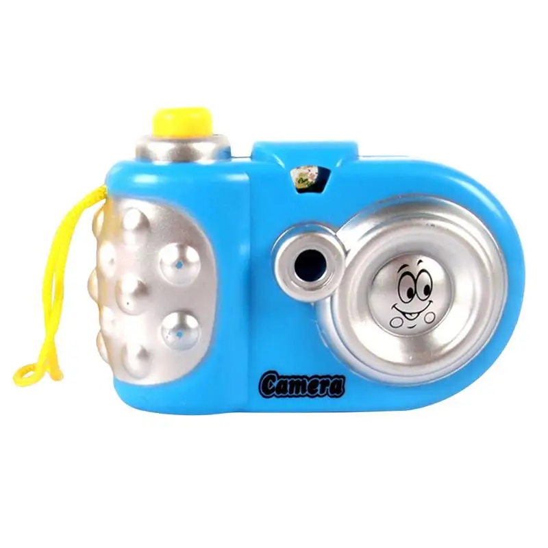 Мультяшная мини блестящая проекционная камера Забавный животный узор