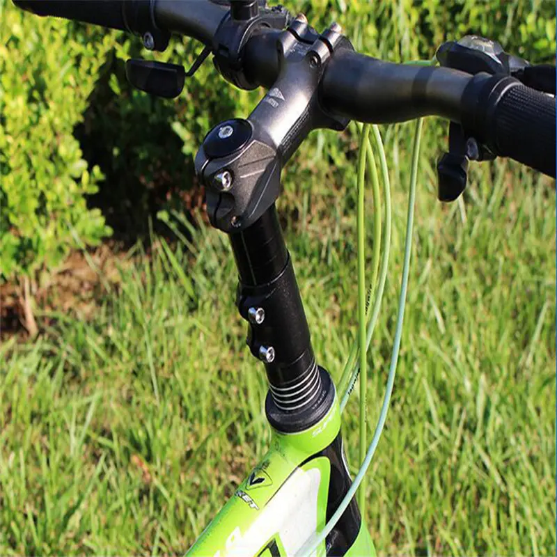 Велосипед горный MTB руль черенок вилки увеличенный контроль удлинитель трубки адаптер Легкая установка из алюминия сплава открытый 6