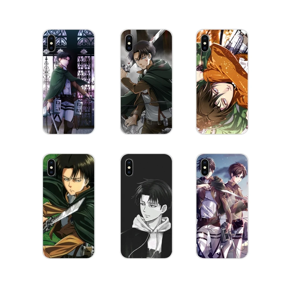 Для Huawei Honor 4C 5C 6X 7 7A 7C 8 9 10 8C 8S 8X 9X 10I 20 Lite Pro Attack On Titan Levi аксессуары чехлы для