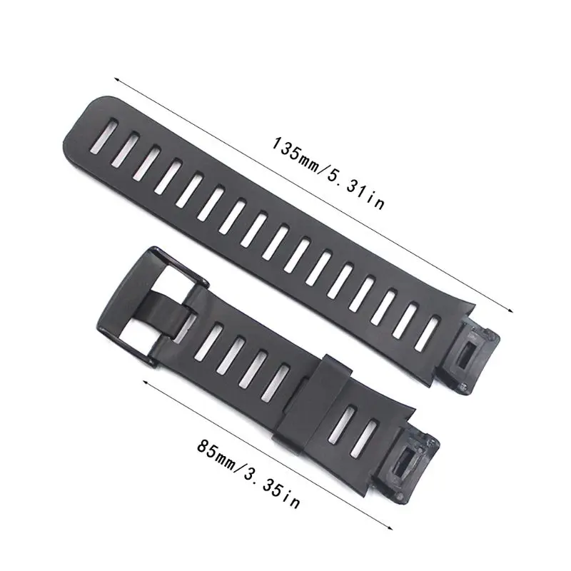 

1Set Soft Rubber Watch Band Metal Buckle Wrist Strap for Suunto X-Lander Smart Watch Accessories Kit