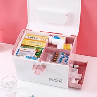 aid storage box portable medicine box home pill case first aid medical childrens emergency medine box storage box