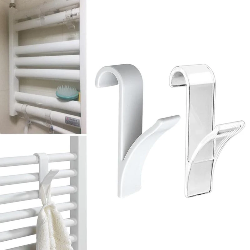 

Home Storage-Holders Hanger Rail Mop Storage Hanging Towel Mop Hooks Rail Radiator Tubular Bath Holder Bathroom Supplies