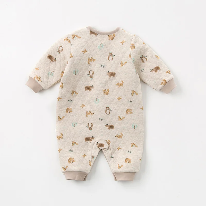 Детский комбинезон с длинным рукавом принтом |