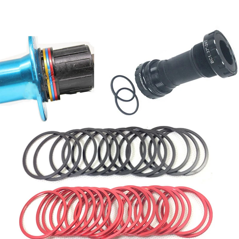 

Горные велосипеды шайба на маховик каретка центр ось горного велосипеда алюминиевый сплав велосипедная втулка разделительная прокладка р...