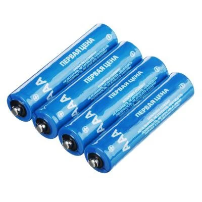 Батарейки Первая цена 4 шт &quotSuper heavy duty&quot солевые тип ААА (R03) плёнка|Батарейки| |