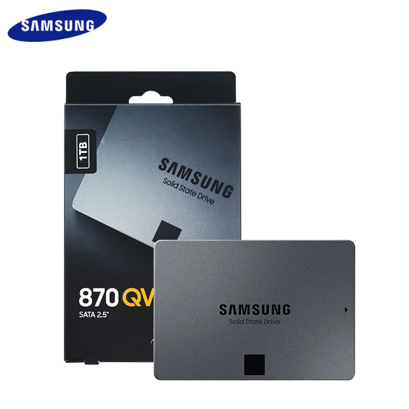 Preise Samsung SSD 870 QVO 1TB 2TB Interne Solid State Disk Festplatte Lesen Geschwindigkeit 560 MB/S SATA 2,5 Zoll 4TB Für Laptop Desktop PC