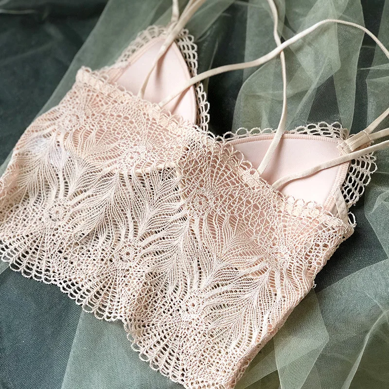 Сексуальный Кружевной топ с тонкой чашкой семейное треугольное нижнее белье для