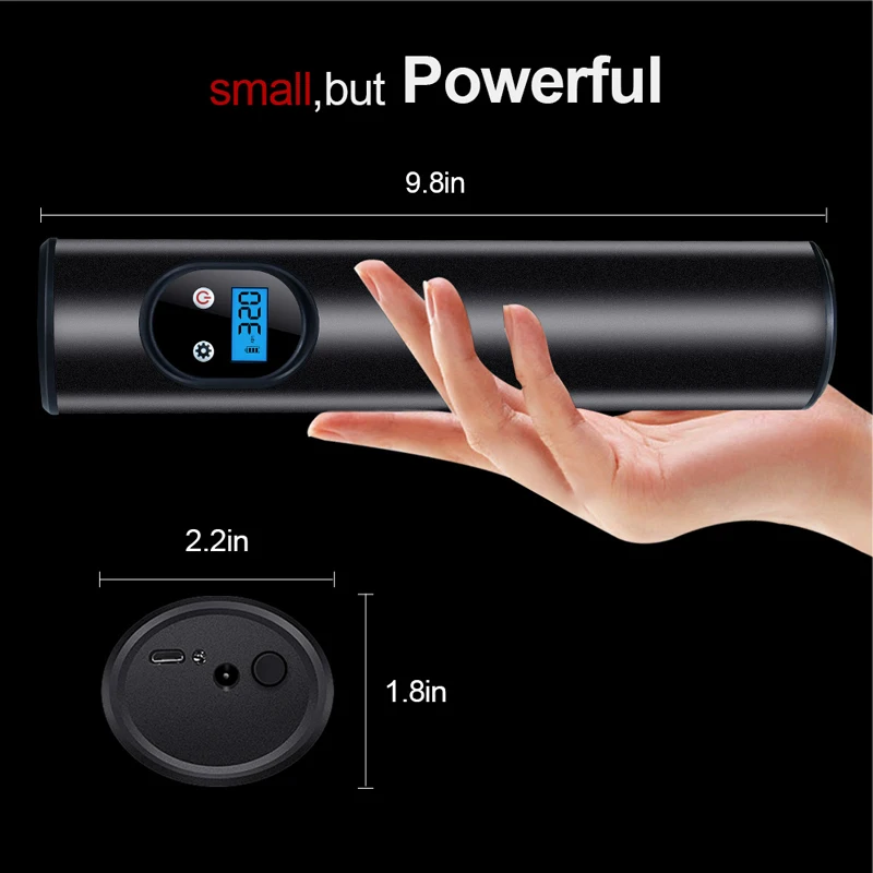 Беспроводной мини-насос для шин 12 В постоянного тока автомобильные аксессуары