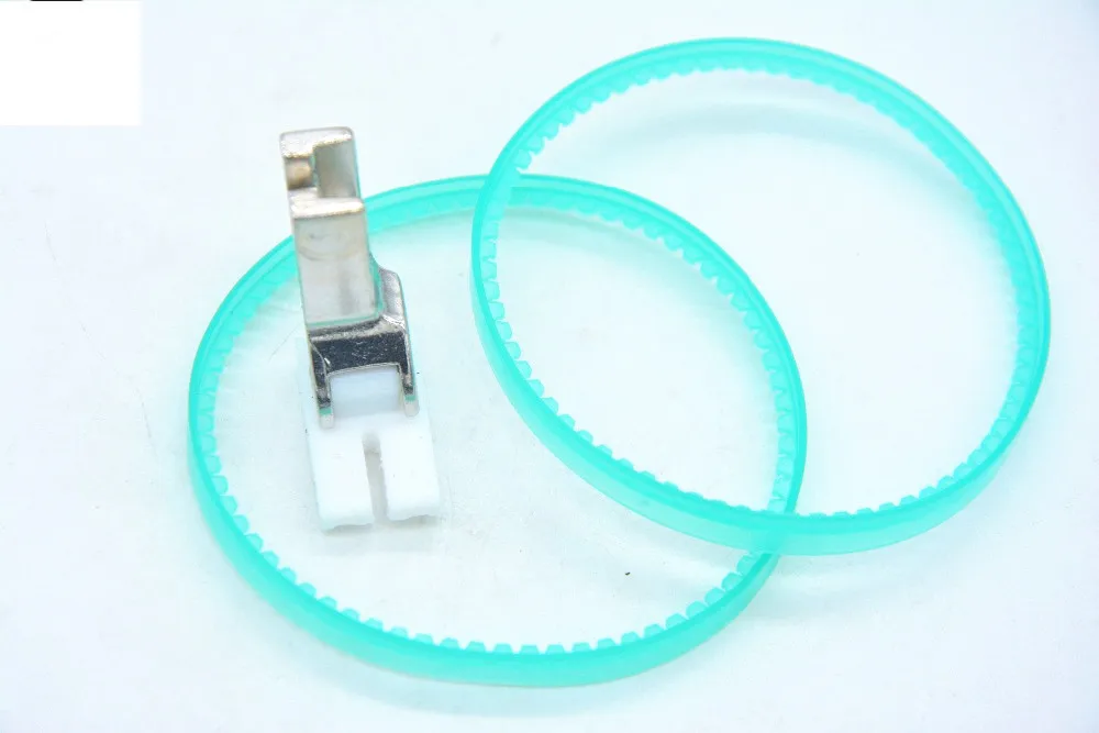 Пластиковая прижимная лапка TRF1 роликовая для кожаных курток сшитых хлопковых