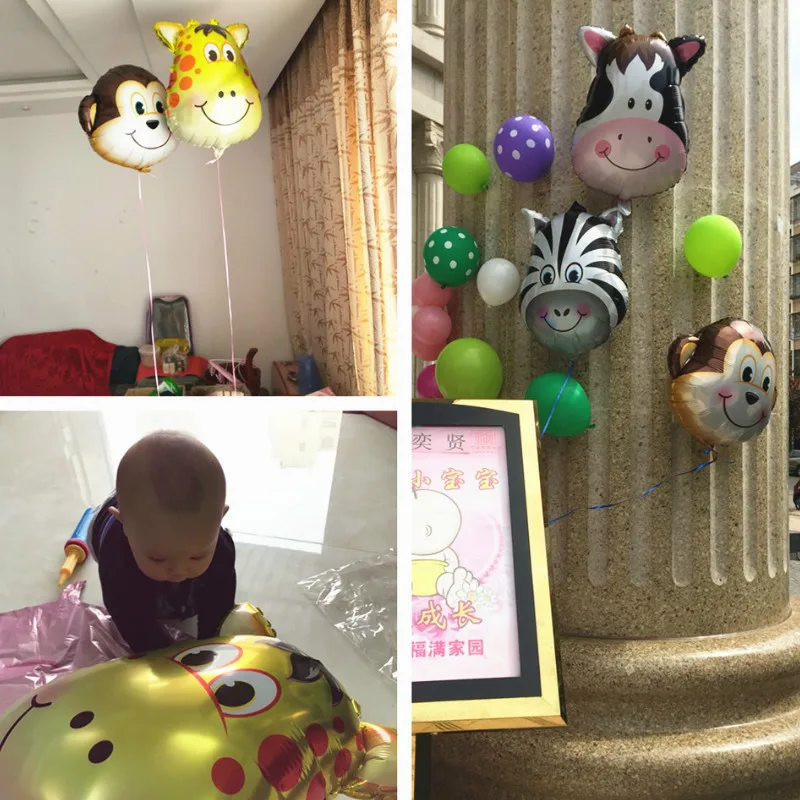 Вечерние воздушные шары динозавра вечерние украшения на день рождения детский