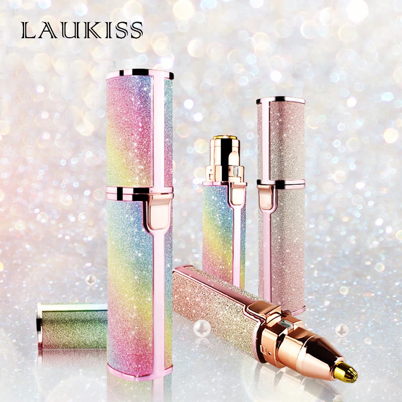 FASPECH MiniUSB электрический триммер для бровей Макияж глаз безболезненный эпилятор