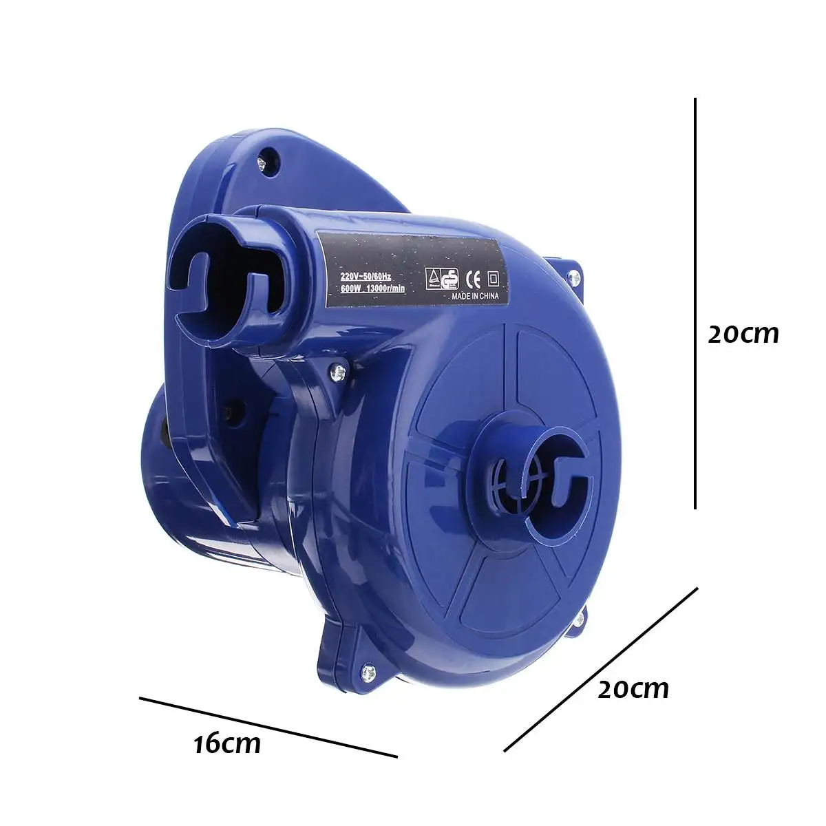 

600W 220V Electric Handheld Air Blower Computer Dust Collector Fan Vacuum Cleaner Dust Collecting Leaf Blowing Remover