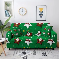 christmas sofa slipcover santa claus elastic sofa cover for living room corner sofa cover sectional couch cover 1234 seaters