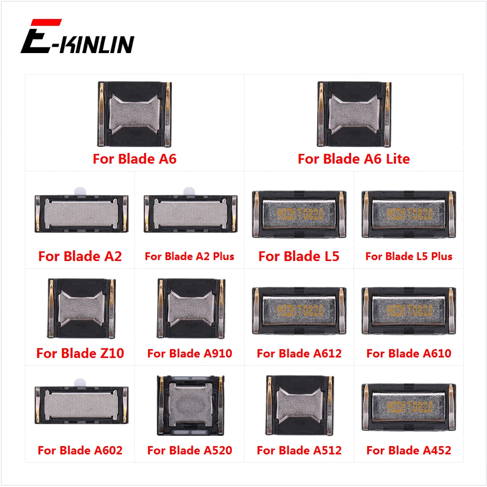 Верхние наушники для наушников для ZTE Blade A6 Lite A2 L5 Plus Z10 A910 A612 A610 A602 A520 A512 A452 запасные части