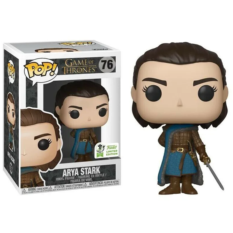 Фигурки из ПВХ FUNKO фигурки игры престолов Ария Старк Коллекционная модель